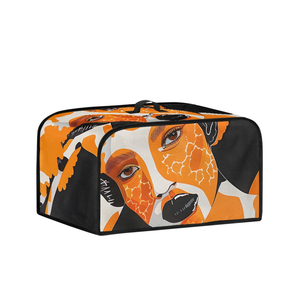 Slow Cooker Cover - Velvet's View - Giraffe Essence - A Fusion of Nature and Elegance Collection