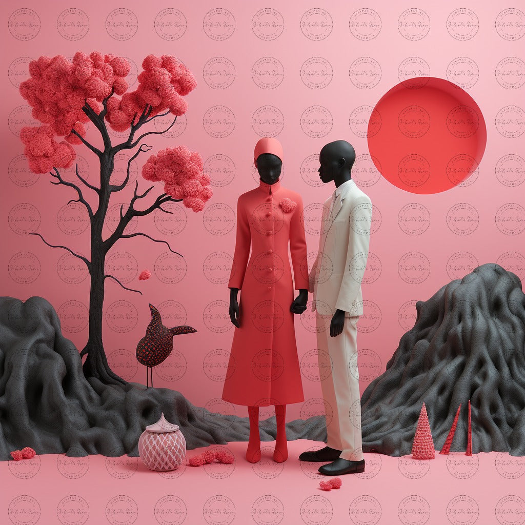 Digital Art - Eternal Reverie: A Surreal Collaboration - #2024
