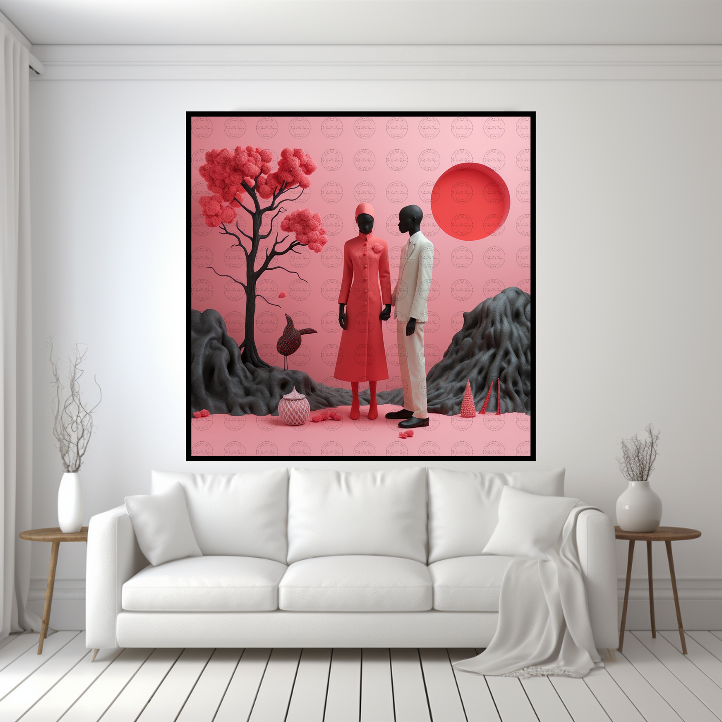 Digital Art - Eternal Reverie: A Surreal Collaboration - #2024