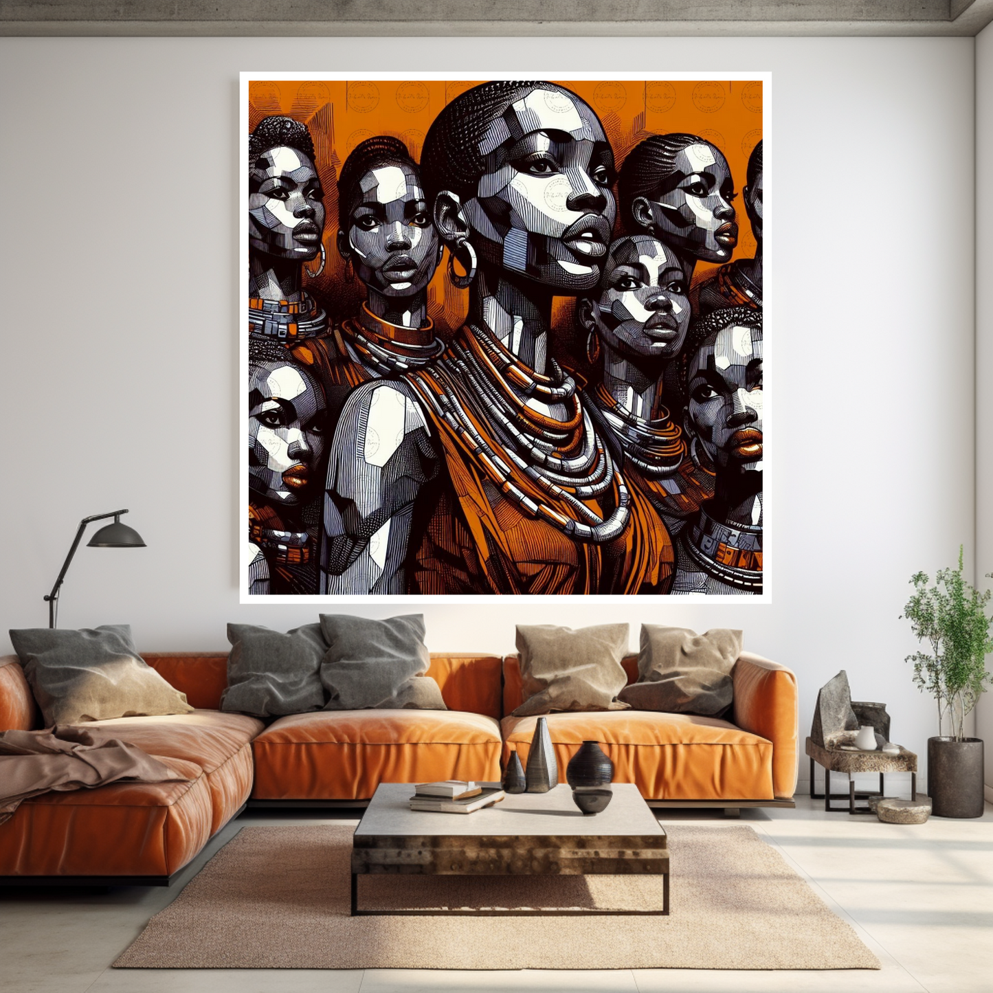 Digital Art - Afro-Futuristic Elegance: A Vibrant Fusion of African Fashion and Modern Artistry - #2019