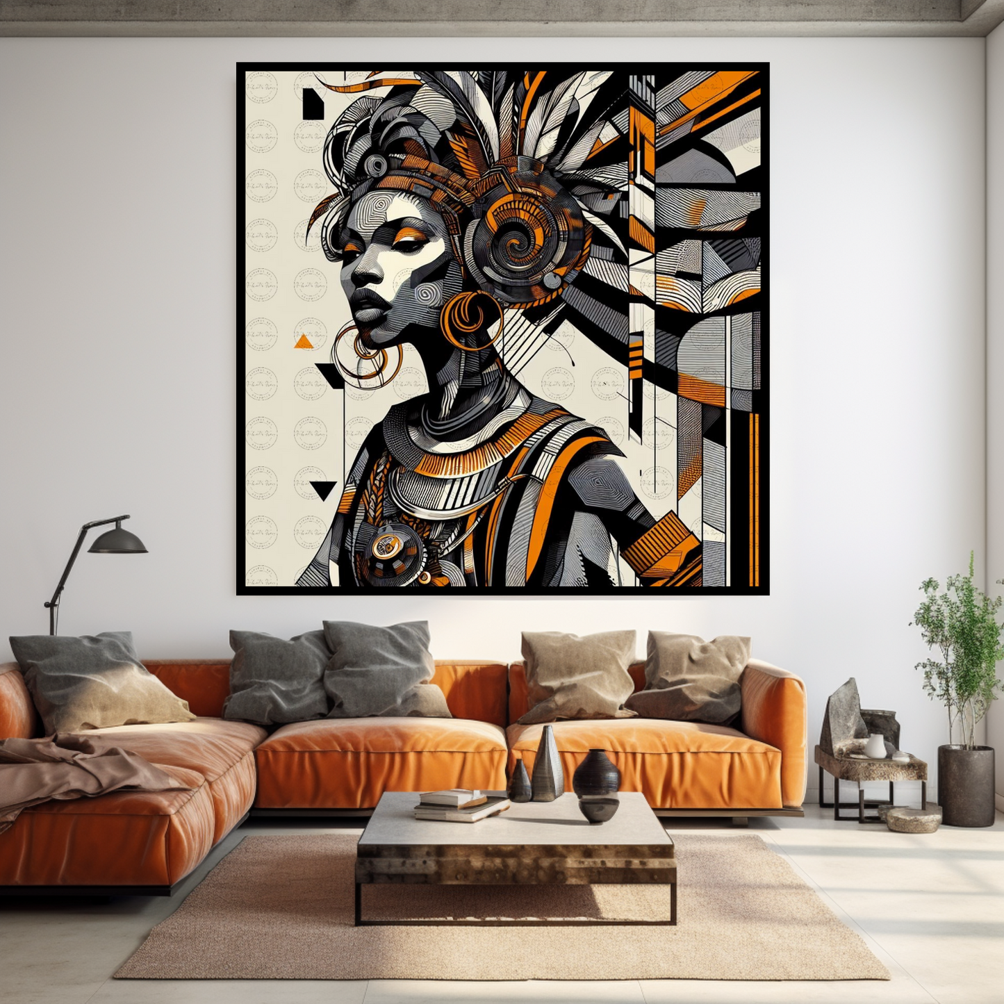 Digital Art - Afro-Futuristic Elegance: A Vibrant Fusion of African Fashion and Modern Artistry - #2016