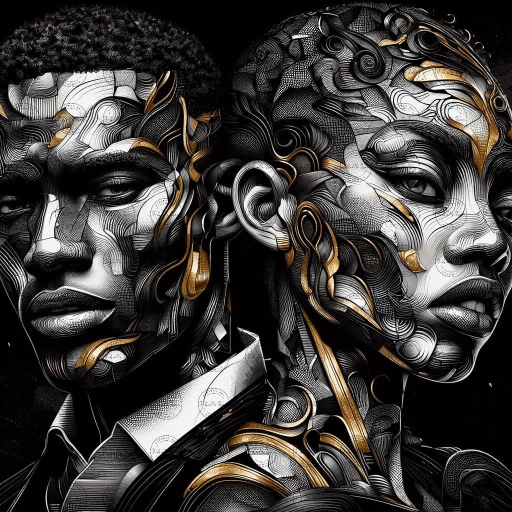 Digital Art - Urban Mosaic: Faces of Neo-Expression – Part 2 #2020