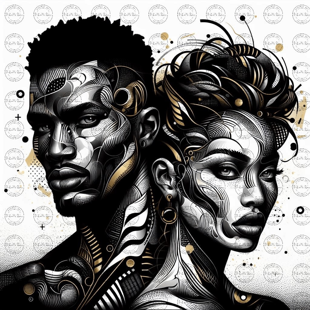 Digital Art - Urban Mosaic: Faces of Neo-Expression – Part 2 #2019