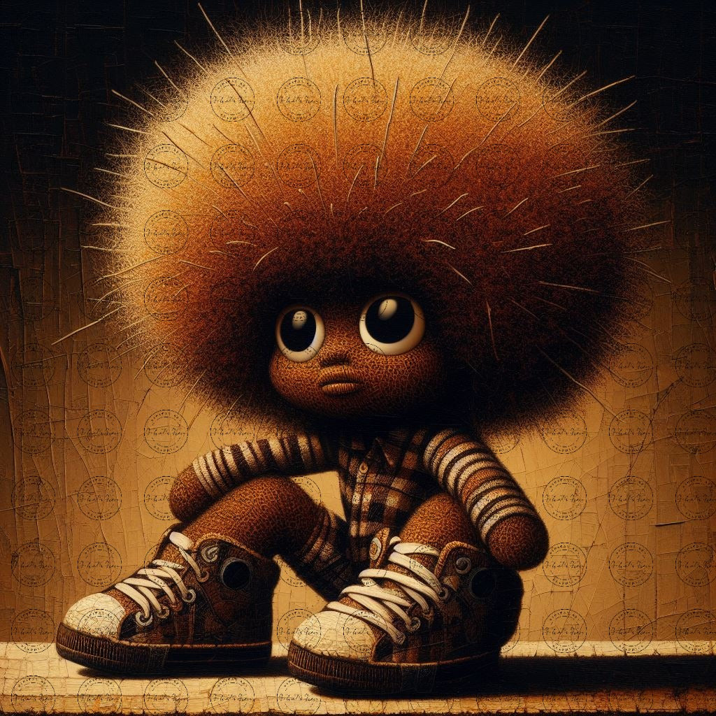 Digital Art - Meet the Prickleys!!! - Cactus Tales of Afro-Colombian Realms - #2012