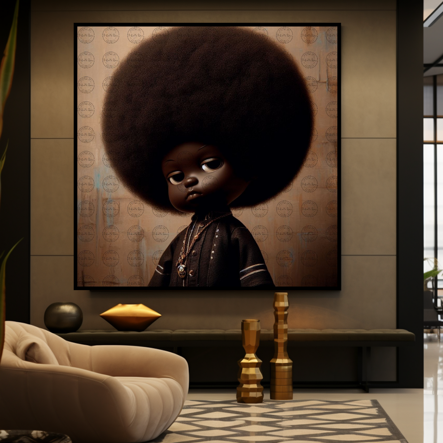 Digital Art - Meet the Prickleys!!! - Cactus Tales of Afro-Colombian Realms - #2017