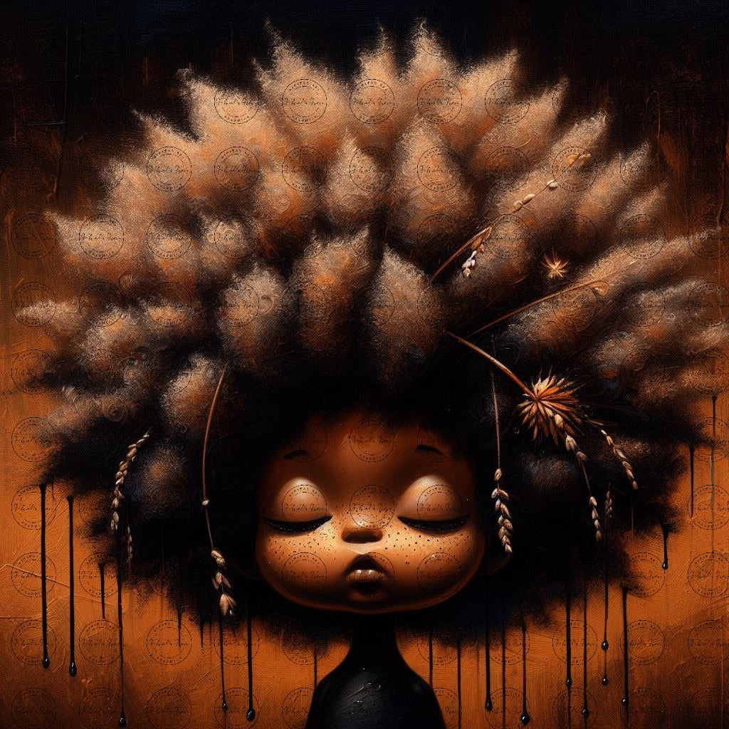 Digital Art - Meet the Prickleys!!! - Cactus Tales of Afro-Colombian Realms - #2015