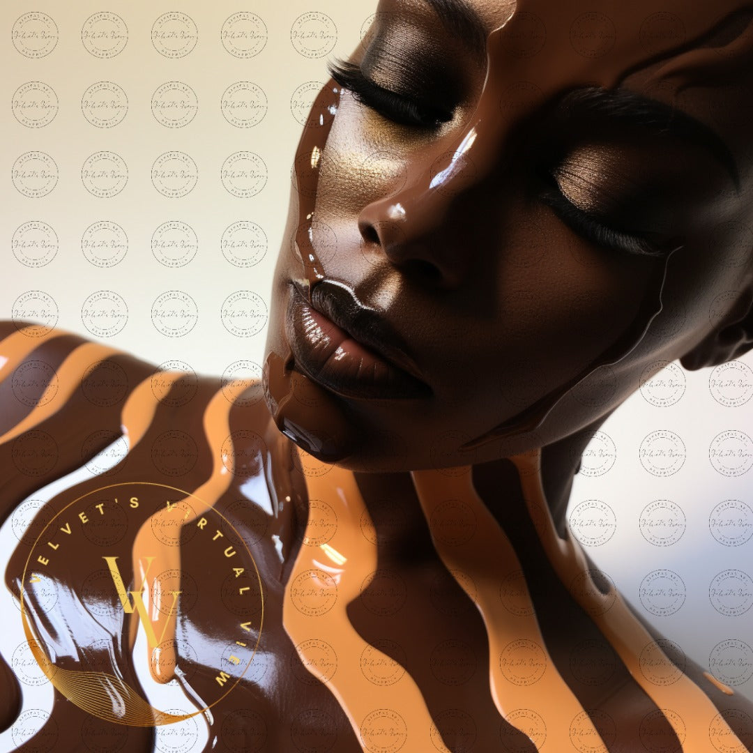 Digital Art - Chocolate Dipped In Chocolate - #2012