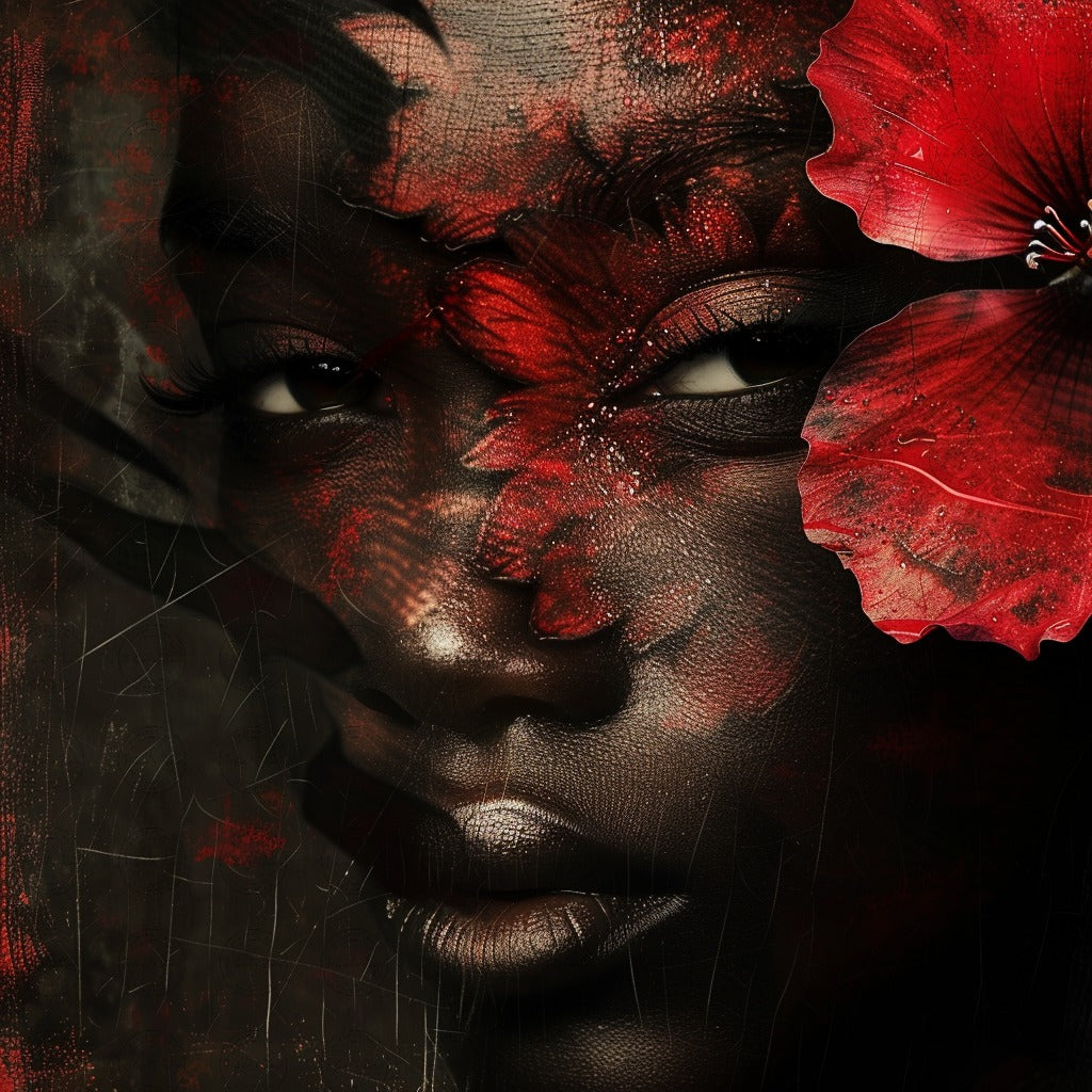 Digital Art - Botanical Elegance: A Verdant Veil - #2022