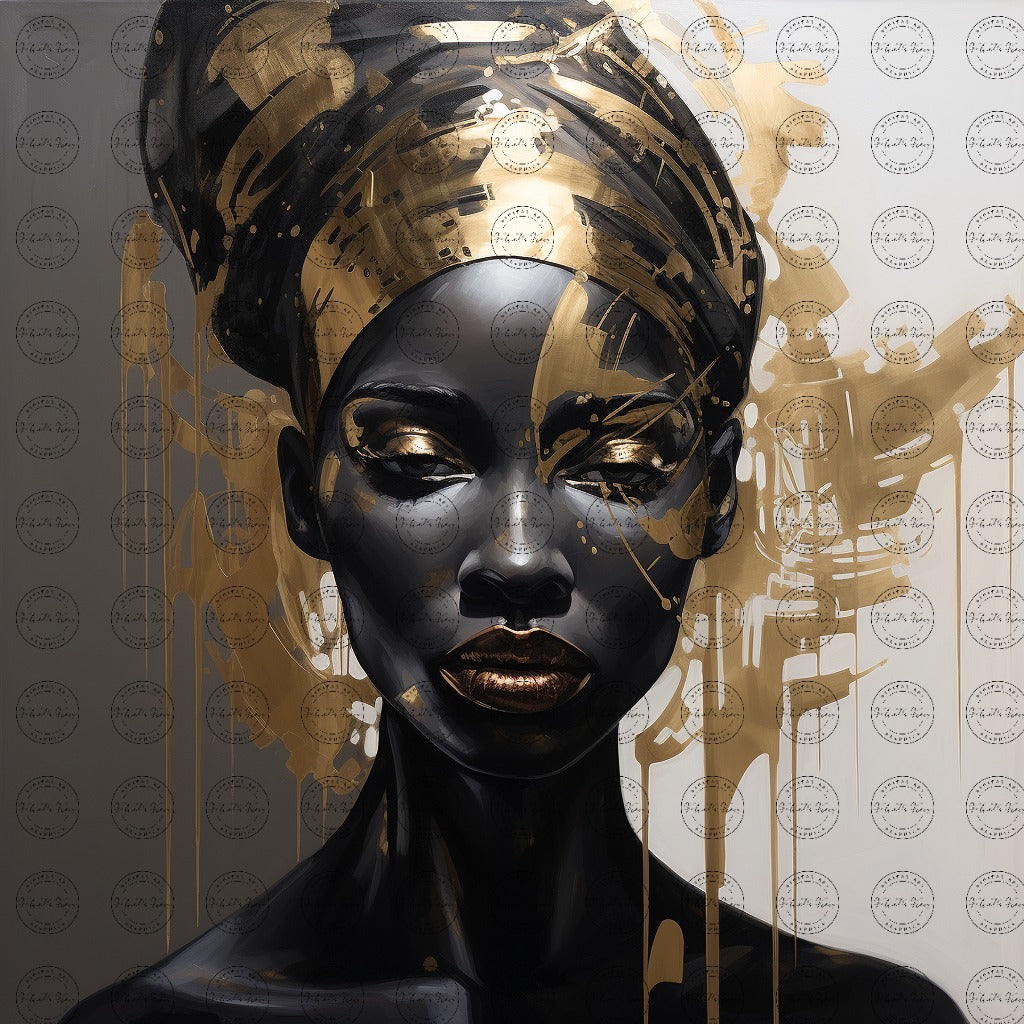 Digital Art - Gilded Insanity: The Serenity Within Chaos #2011