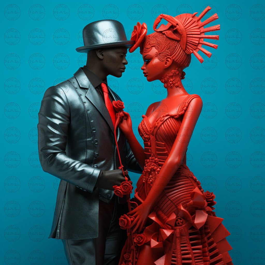Digital Art - Eternal Bonds: Love For One Another - #2012