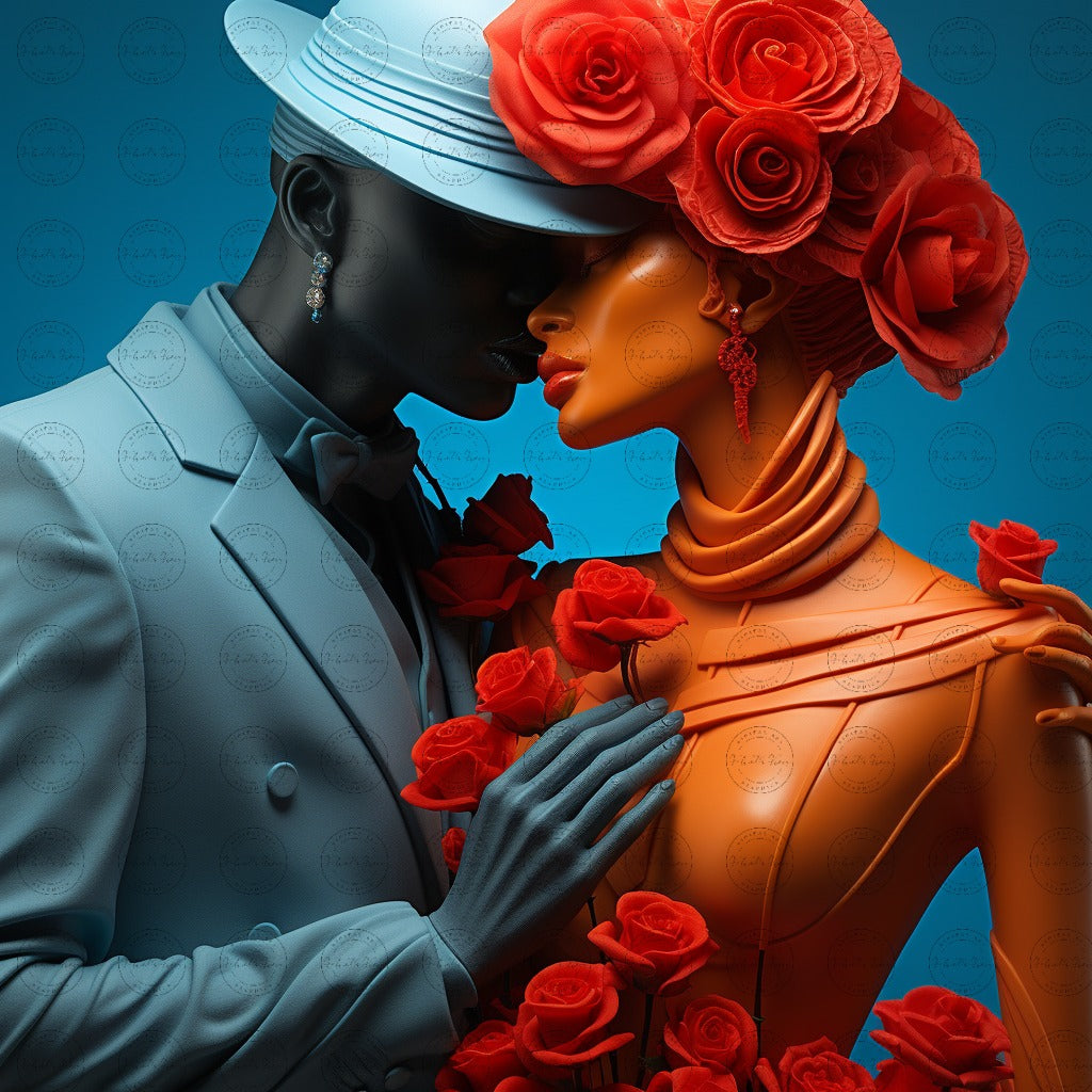 Digital Art - Eternal Bonds: Love For One Another - #2014