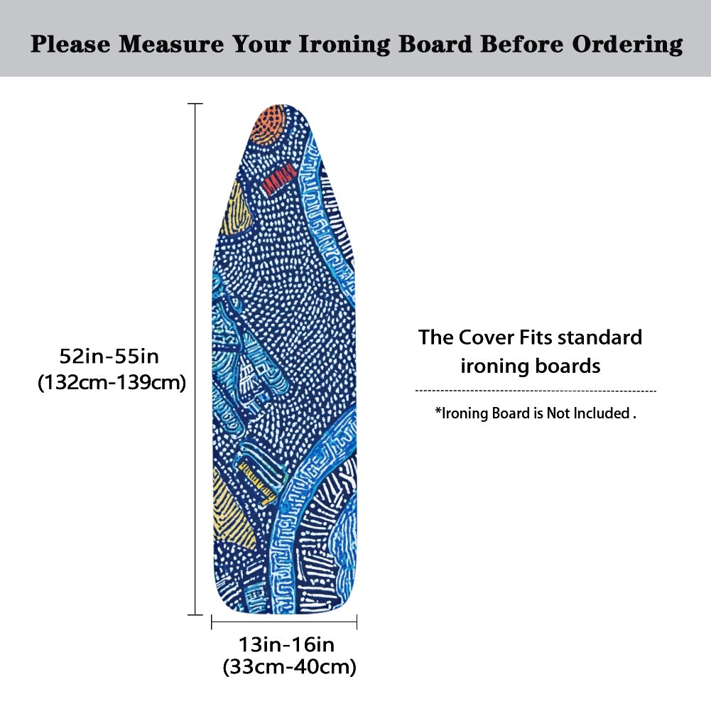 Ironing Board Cover - Velvet's View - African Sunrise Patterns Collection - Ironing Board Cover - #2015