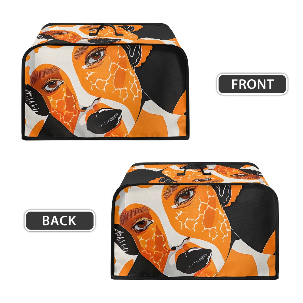 Slow Cooker Cover - Velvet's View - Giraffe Essence - A Fusion of Nature and Elegance Collection