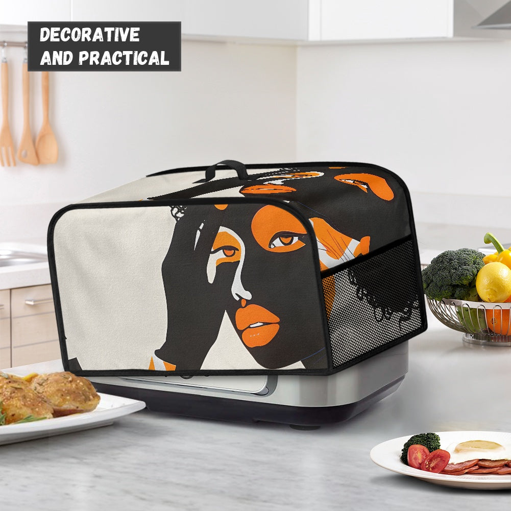 Slow Cooker Cover - Velvet's View - Giraffe Essence - A Fusion of Nature and Elegance Collection