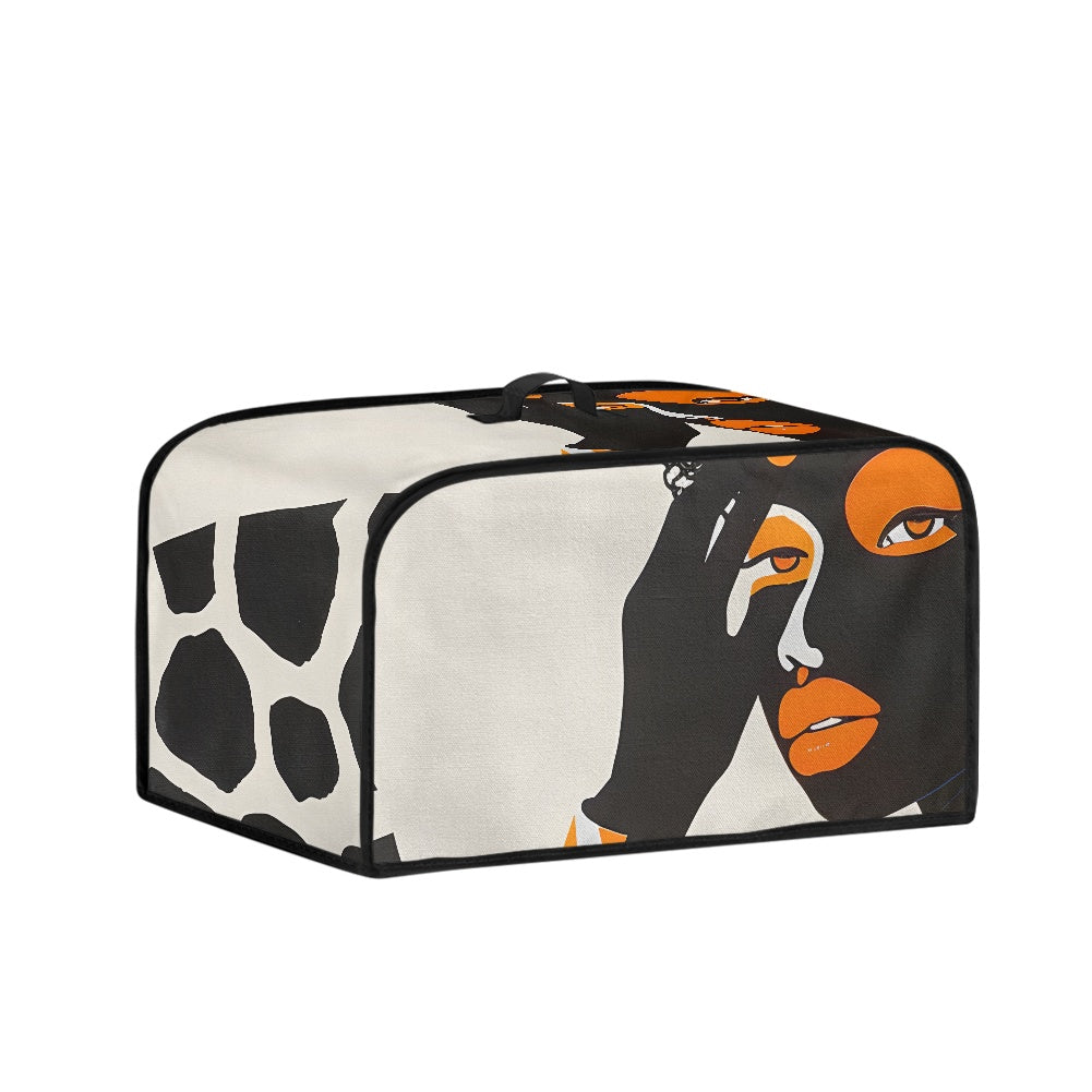 Slow Cooker Cover - Velvet's View - Giraffe Essence - A Fusion of Nature and Elegance Collection
