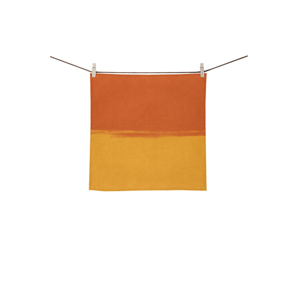 Modern Geometric Bathroom Set | Gold & Red Abstract Shower Curtain | Bold Afro-Inspired Bath Decor - Shower Curtain 72"x84" - J231473