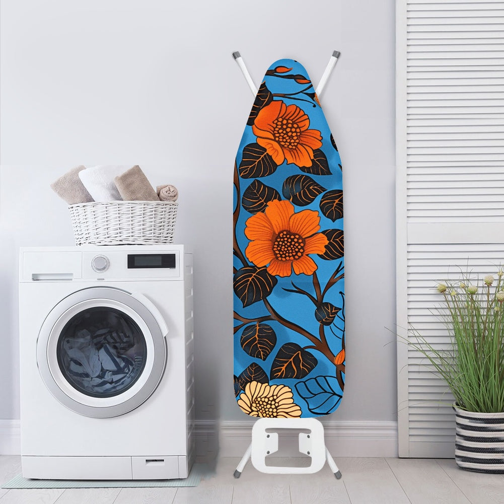 Ironing Board Cover - Velvet's View - Elegant Adinkra-Inspired Fabric Collection