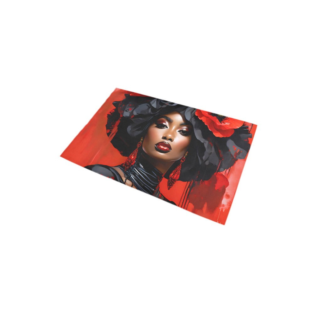 Bath Rug - Velvet's View - Bold Elegance - The Poppy Collection
