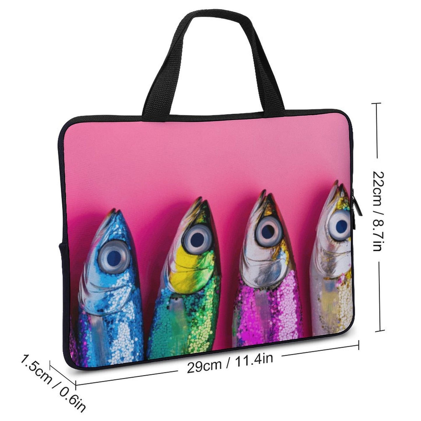 Laptop Bag - Black Girl Art - Velvet’s View: Artistic Laptop Covers Collection (Multiple Sizes) Laptop Bag - 2020