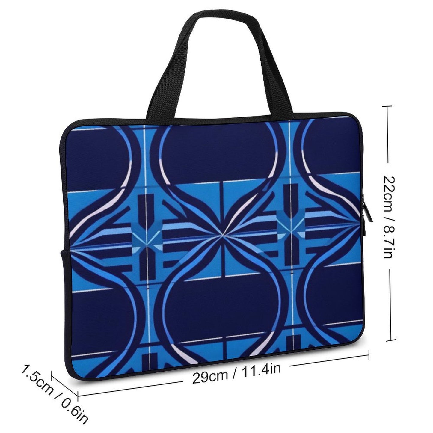 Laptop Bag - Black Girl Art - Velvet’s View - Artistic Laptop Covers Collection - Laptop Bag (Multiple Sizes) #2058