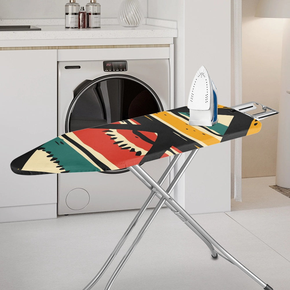 Ironing Board Cover - Velvet's View - Pop Vibrance Collection - Dynamic Patterns and Energetic Textures