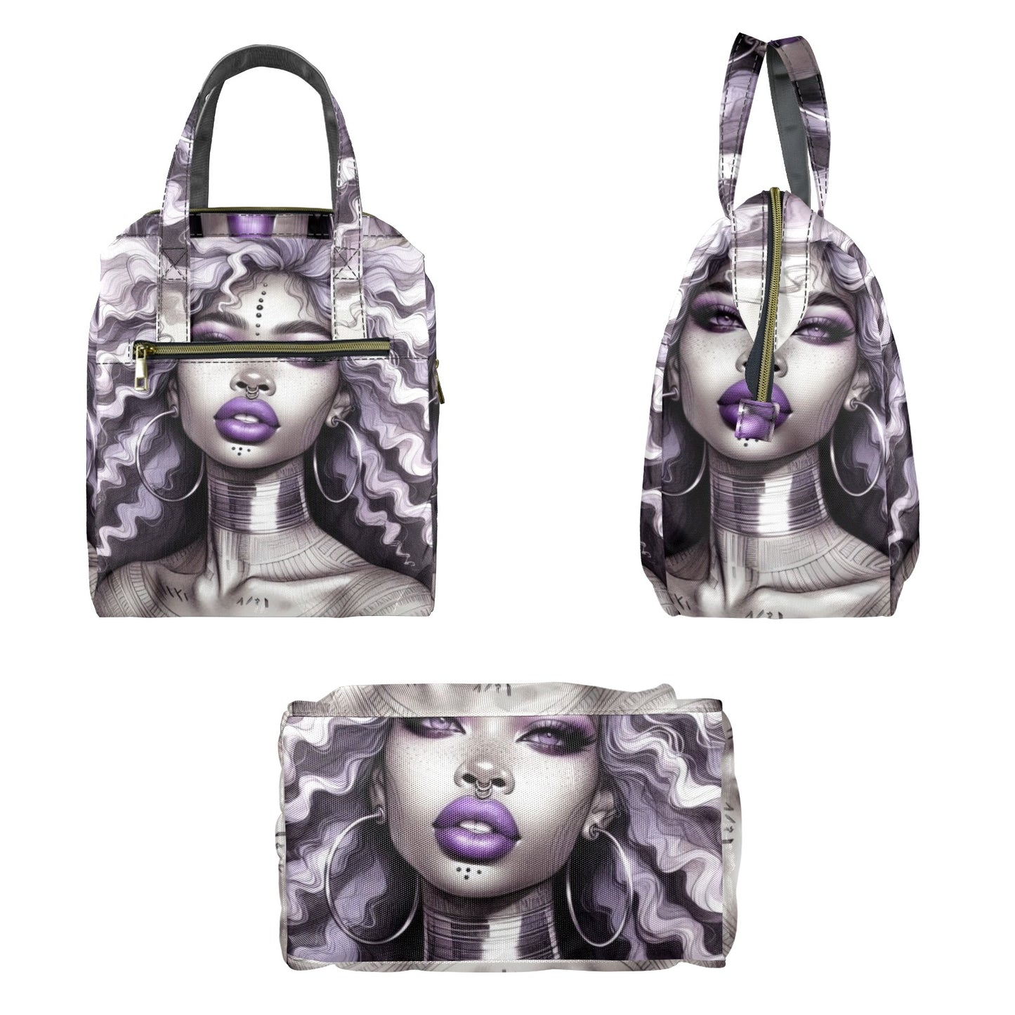 Ethereal Enchantment Collection: Portable Lunch Bag (Model 1743) - #2011