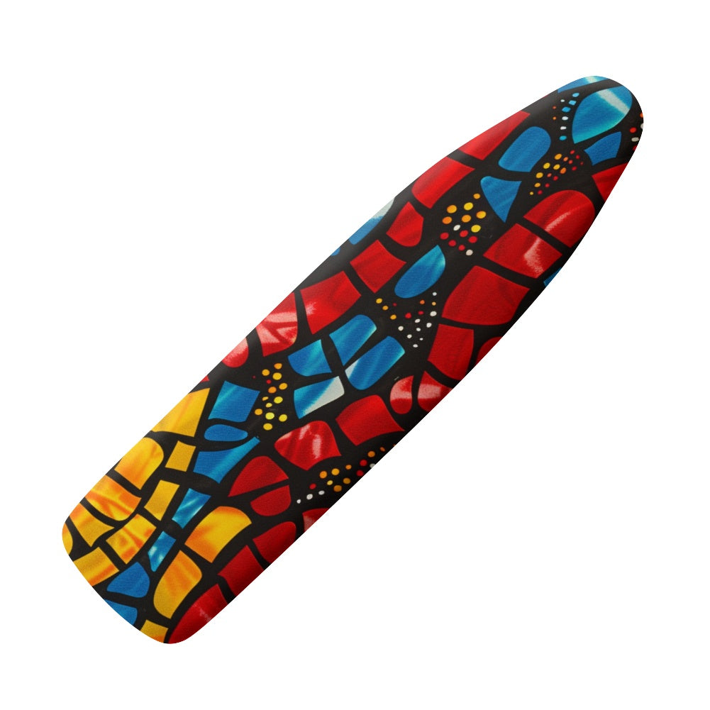 Ironing Board Cover - Velvet's View - Elegant Adinkra-Inspired Fabric Collection