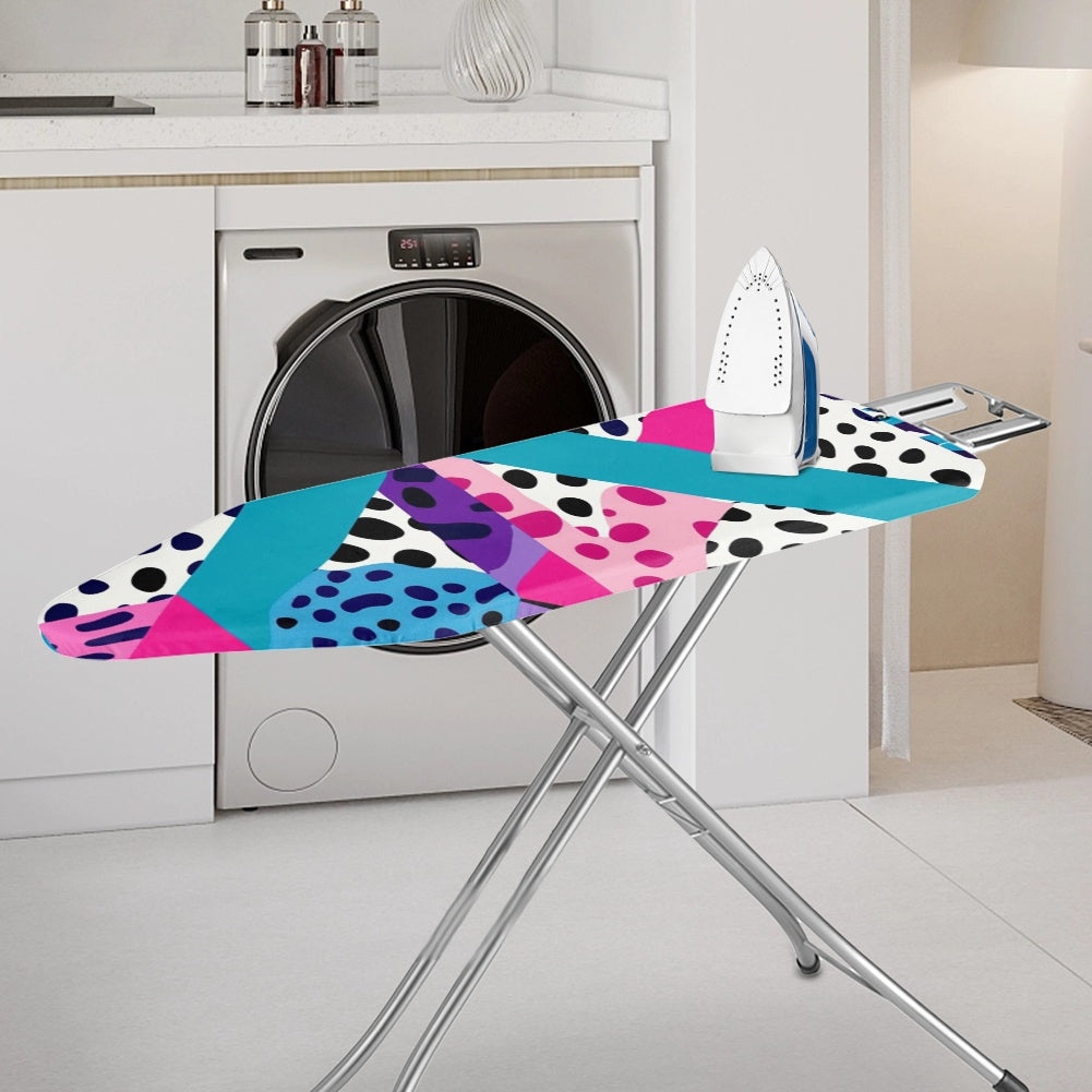 Ironing Board Cover - Velvet's View - Pop Vibrance Collection - Dynamic Patterns and Energetic Textures