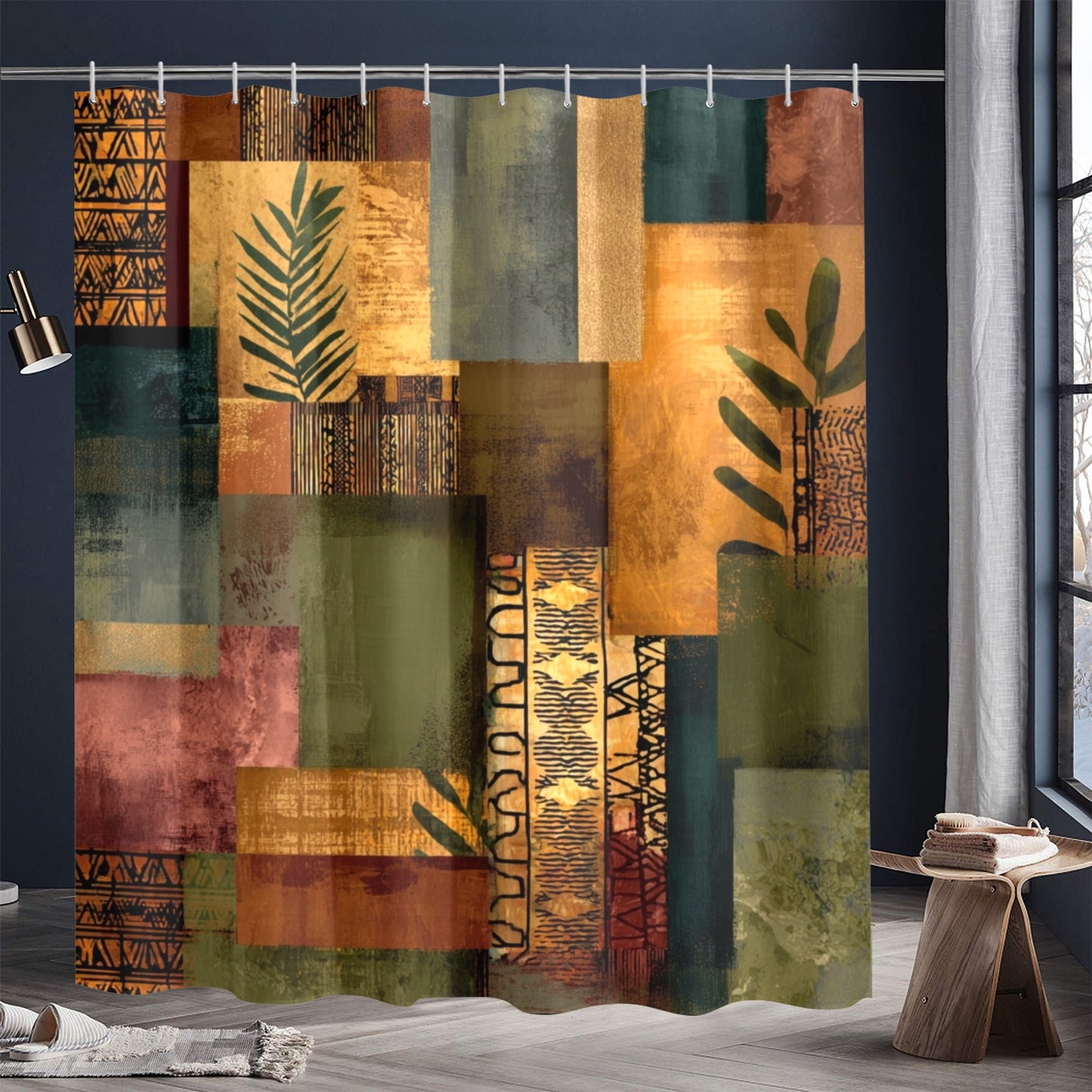Rooted in Earth, Woven in Culture: Afrocentric Decor Inspired by Textiles, Texture & Legacy - Bath Rug 20''x 32'' - B56258
