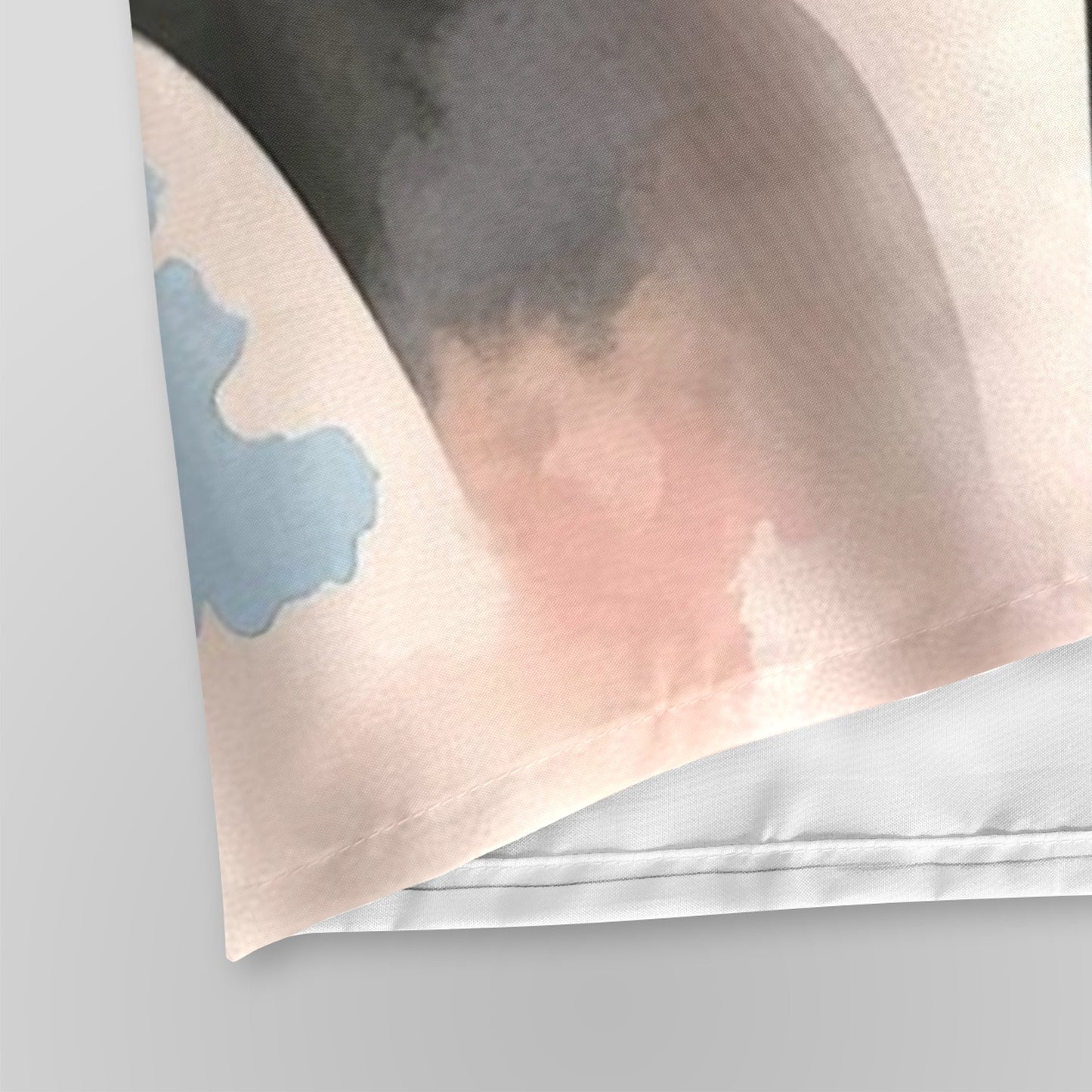Afro Watercolor Shower Curtain Collection – Black Woman Silhouette Art for Bathroom Décor - 79882858