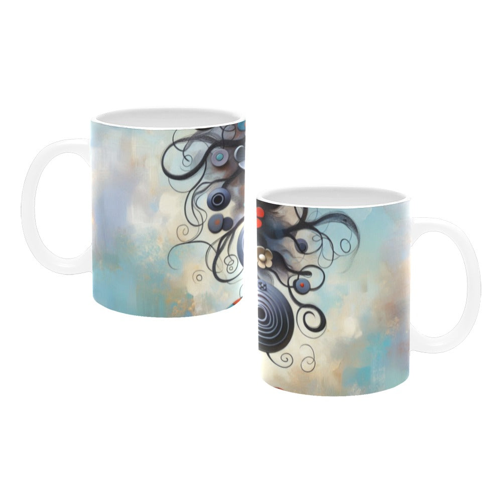 Bold & Beautiful: Afrocentric Digital Art Collection - White Mug(11OZ) - #2014