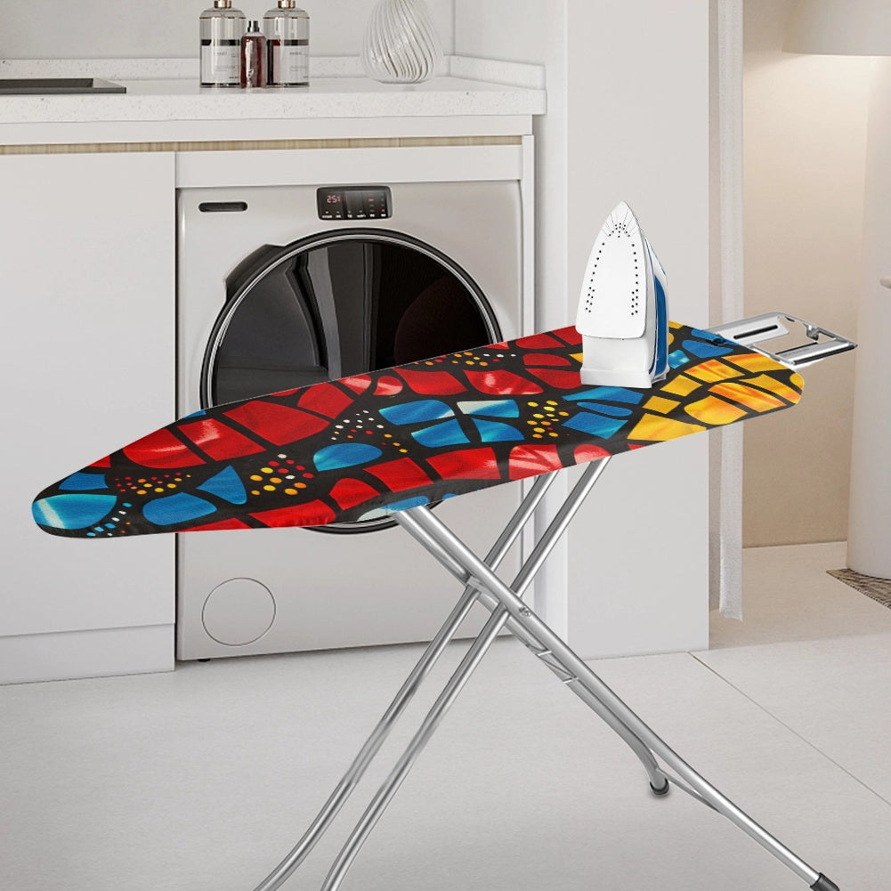 Ironing Board Cover - Velvet's View - Elegant Adinkra-Inspired Fabric Collection
