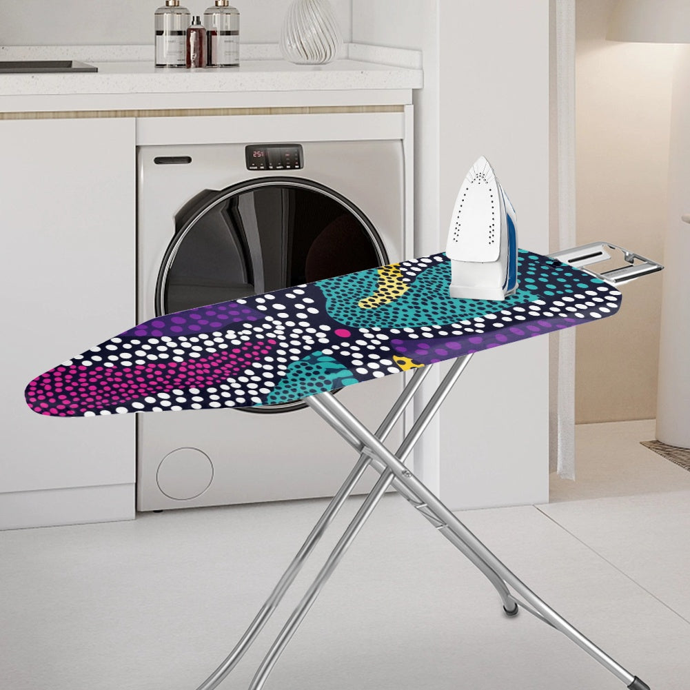 Ironing Board Cover - Velvet's View - Pop Vibrance Collection - Dynamic Patterns and Energetic Textures