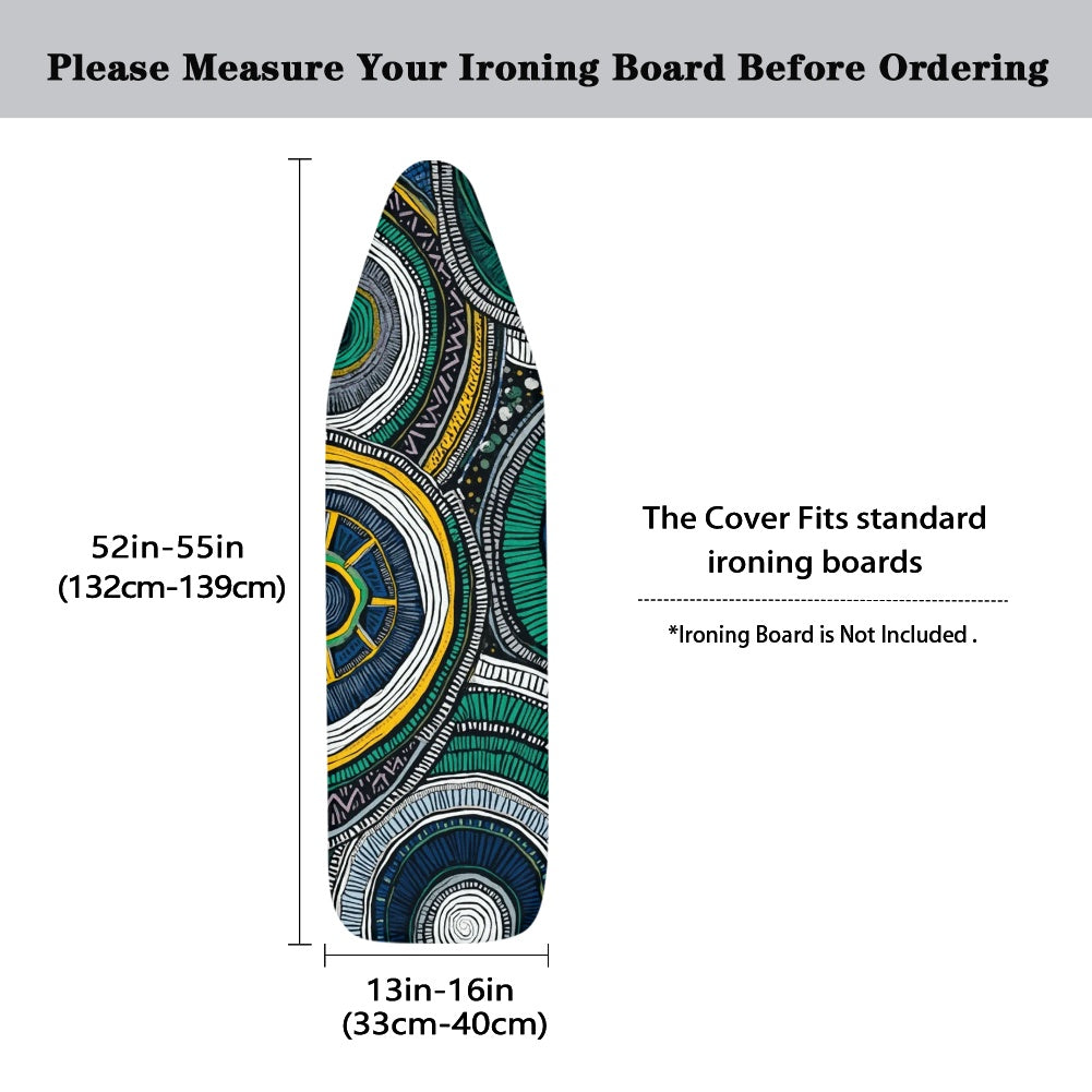Ironing Board Cover - Velvet's View - African Sunrise Patterns Collection - Ironing Board Cover - #2015