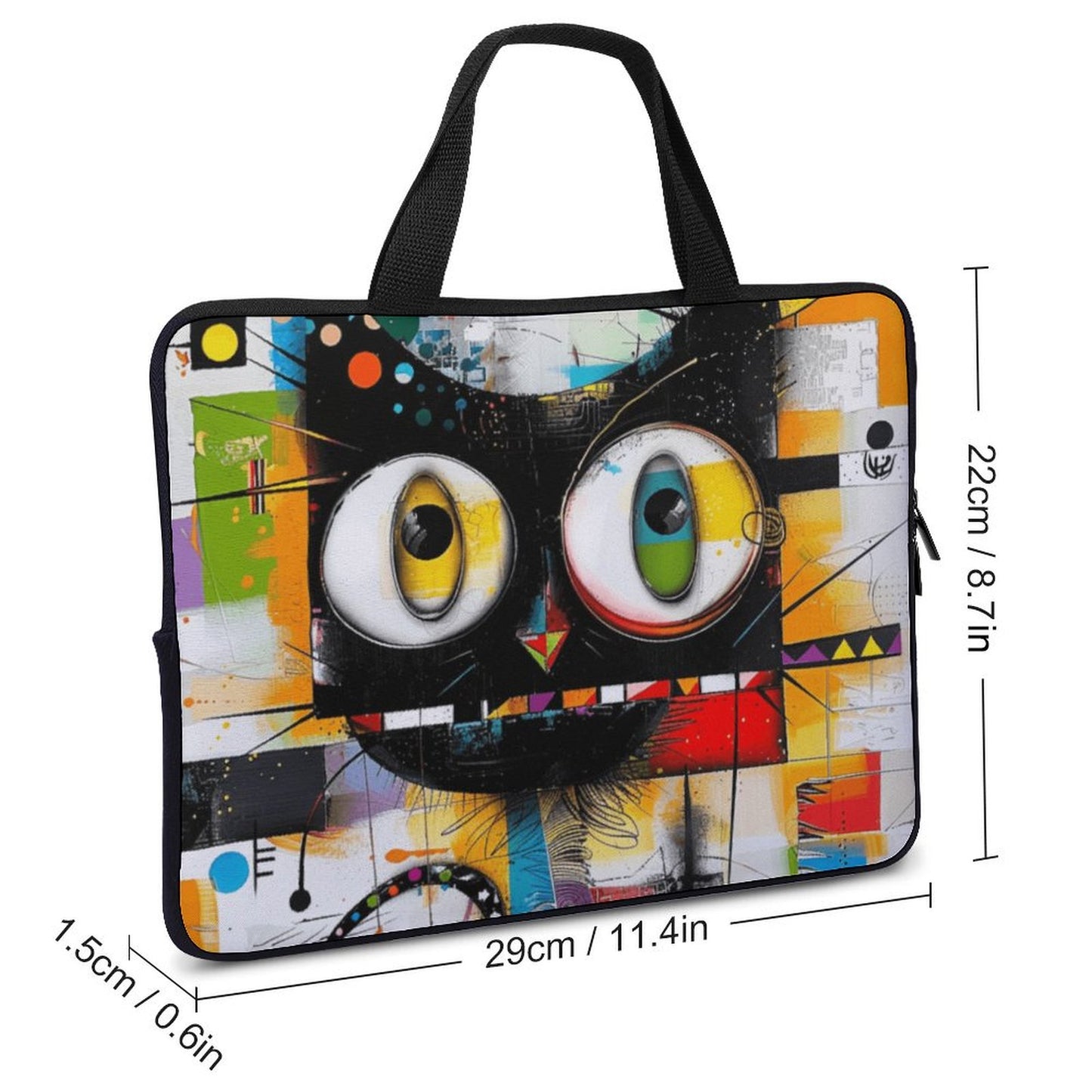 Laptop Bag - Black Girl Art - Velvet’s View: Artistic Laptop Covers Collection (Multiple Sizes) Laptop Bag - 2021