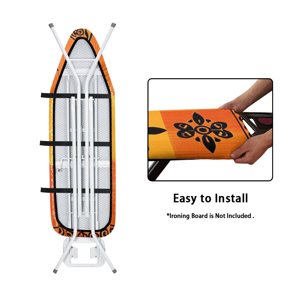 Elegant Adinkra-Inspired Fabric Collection - Ironing Board Cover-#2012