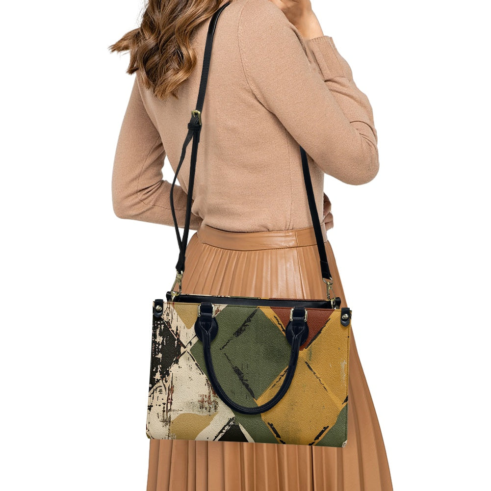 African Print Collection - Ladies PU Handbag - #2012