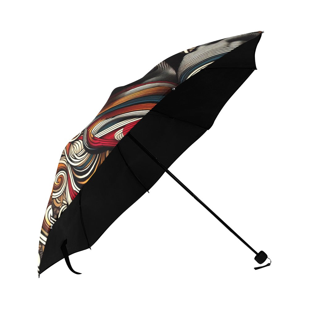 Velvets View Rhythmic Radiance - Anti-UV Foldable Umbrella (U08) - 2016