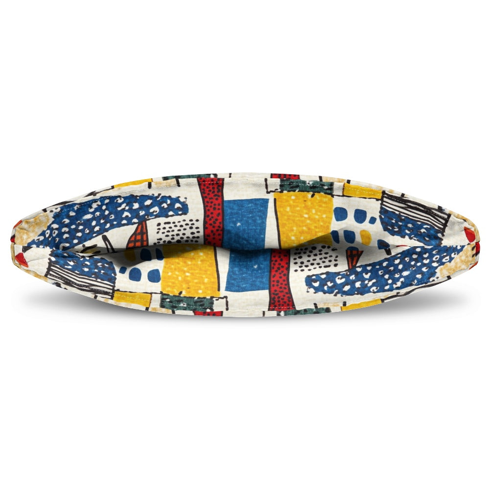 Cavcas Teapot Cover - Velvet's View - Elegant Adinkra-Inspired Fabric Collection -