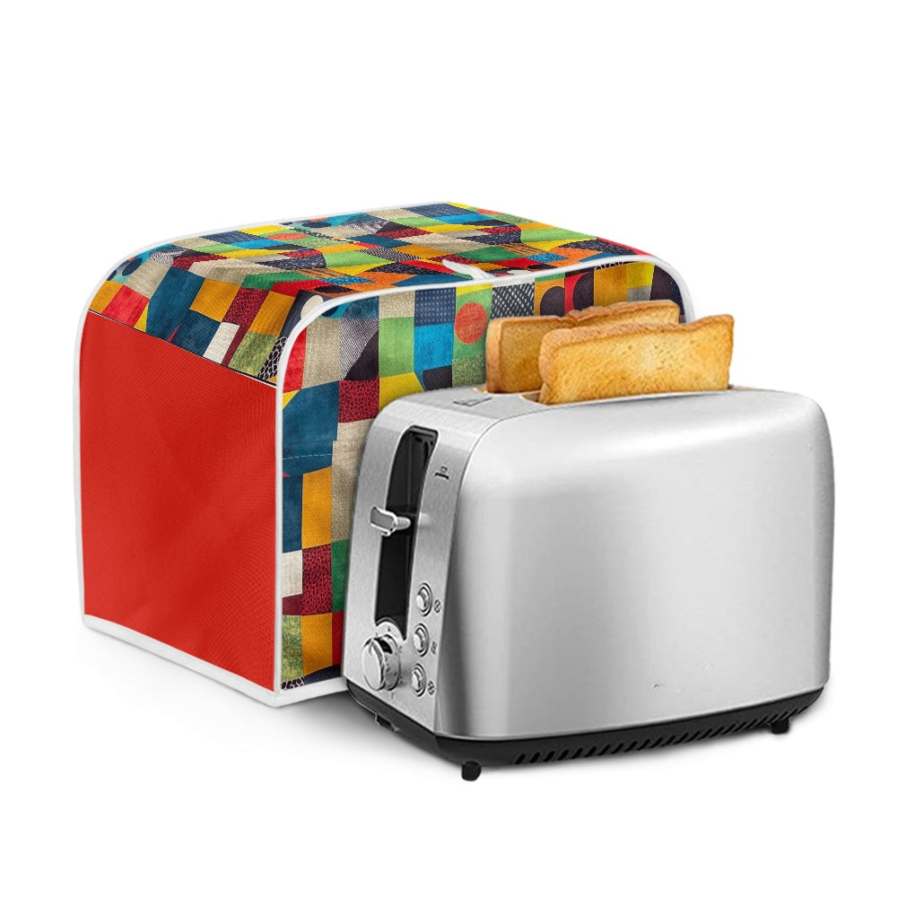 Elegant Adinkra-Inspired Fabric Collection -Toaster Cover - #2014