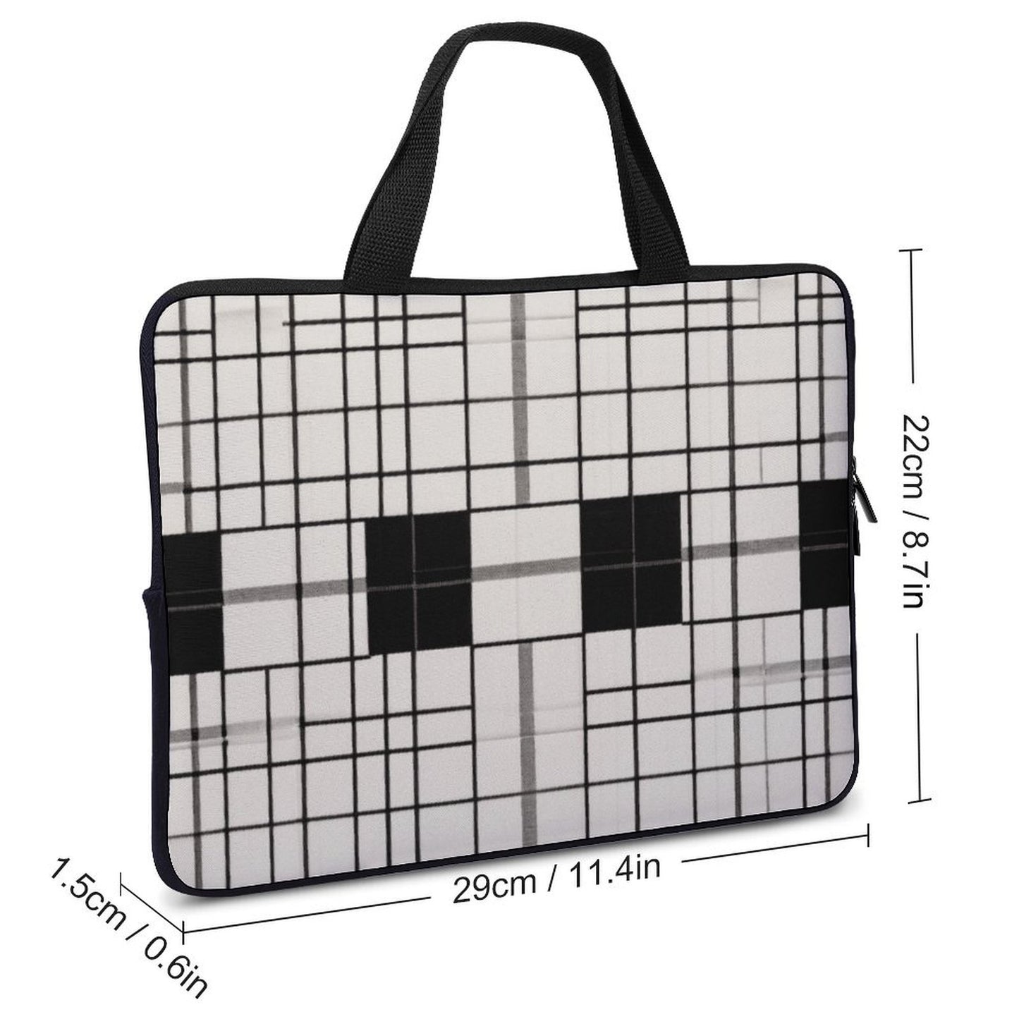 Laptop Bag - Black Girl Art - Velvet’s View - Artistic Laptop Covers Collection - Laptop Bag (Multiple Sizes) #2060