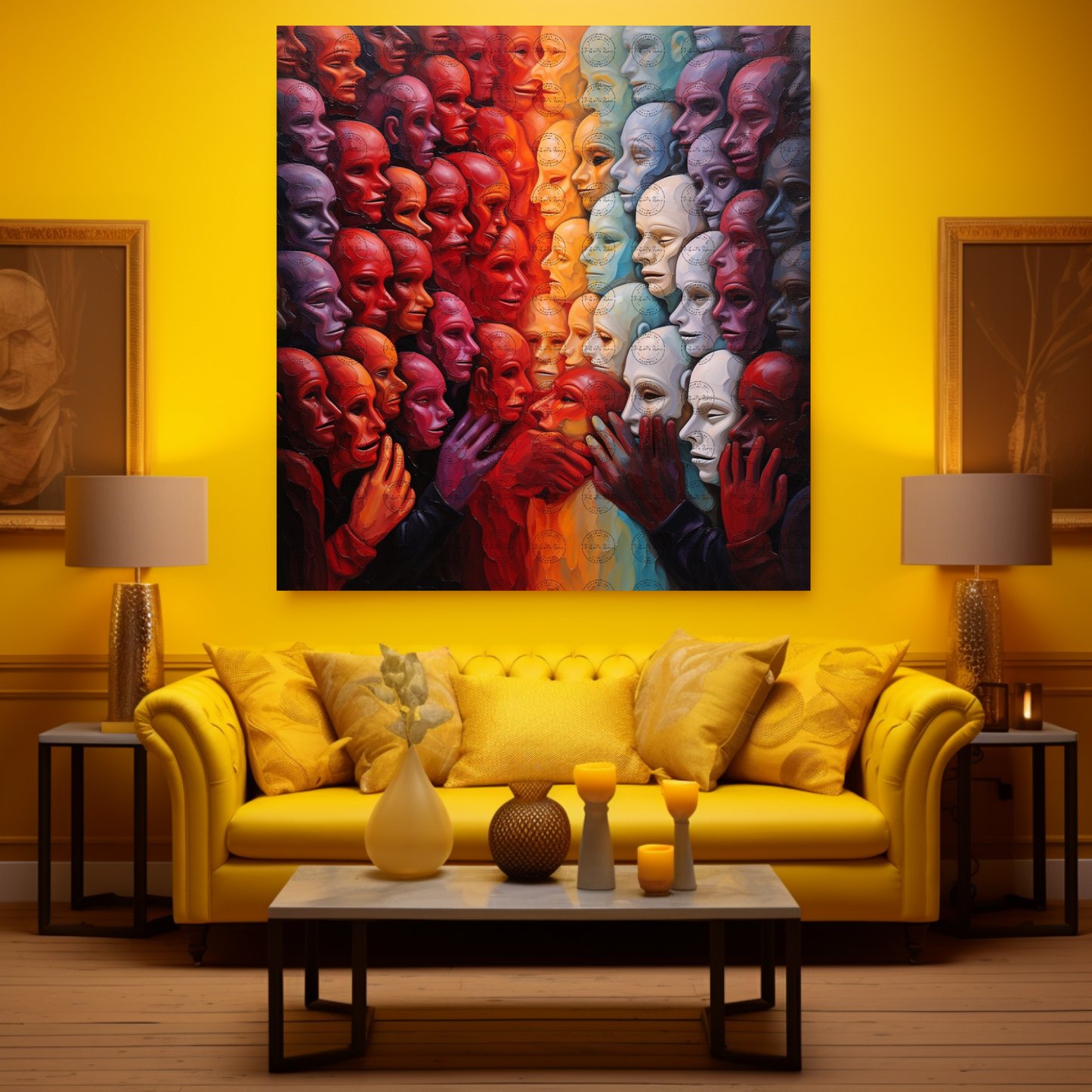 Digital Art - United Colors of Humanity #2013