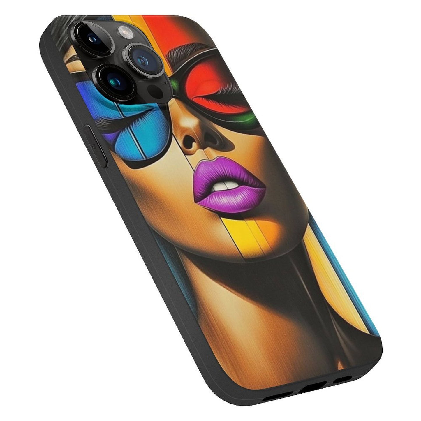 Case for iPhone 15 Series Case for iPhone 15 Pro Max - Black Girl Art - Velvet's View