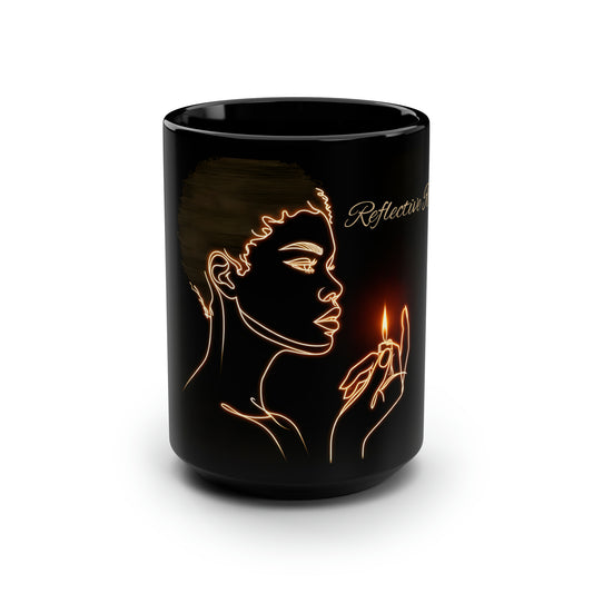 Black Mug, 15oz