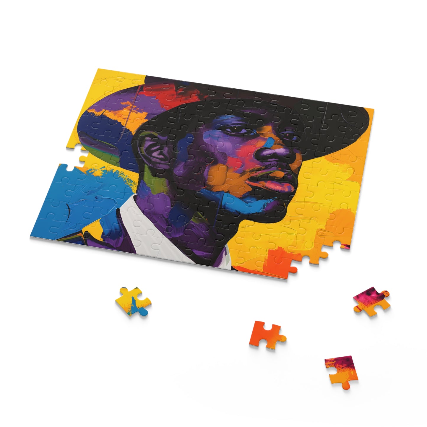 Puzzle - Black Girl Art - Velvet's View - (120, 252, 500-Piece)