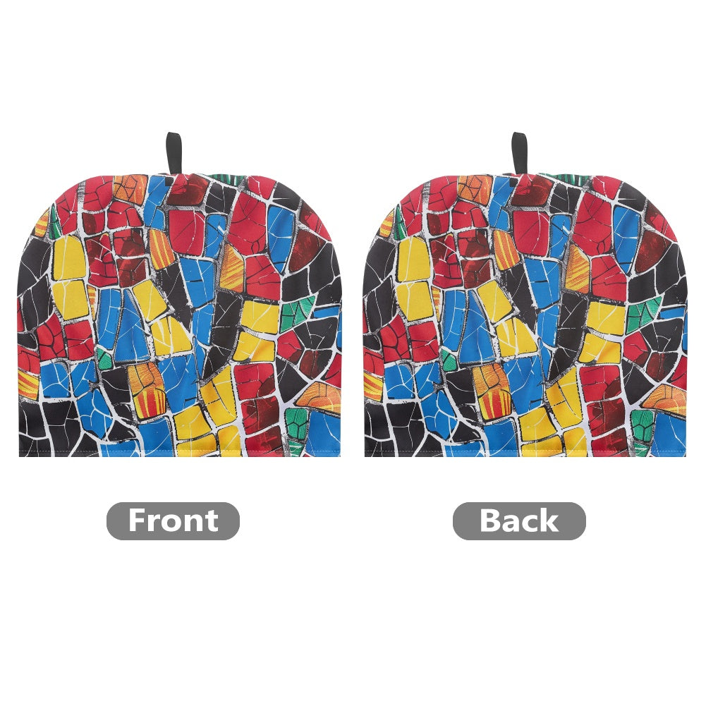 Cavcas Teapot Cover - Velvet's View - Elegant Adinkra-Inspired Fabric Collection -