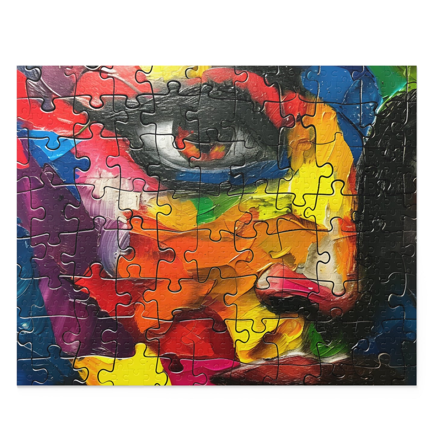 Puzzle - Black Girl Art - Velvet's View - (120, 252, 500-Piece)
