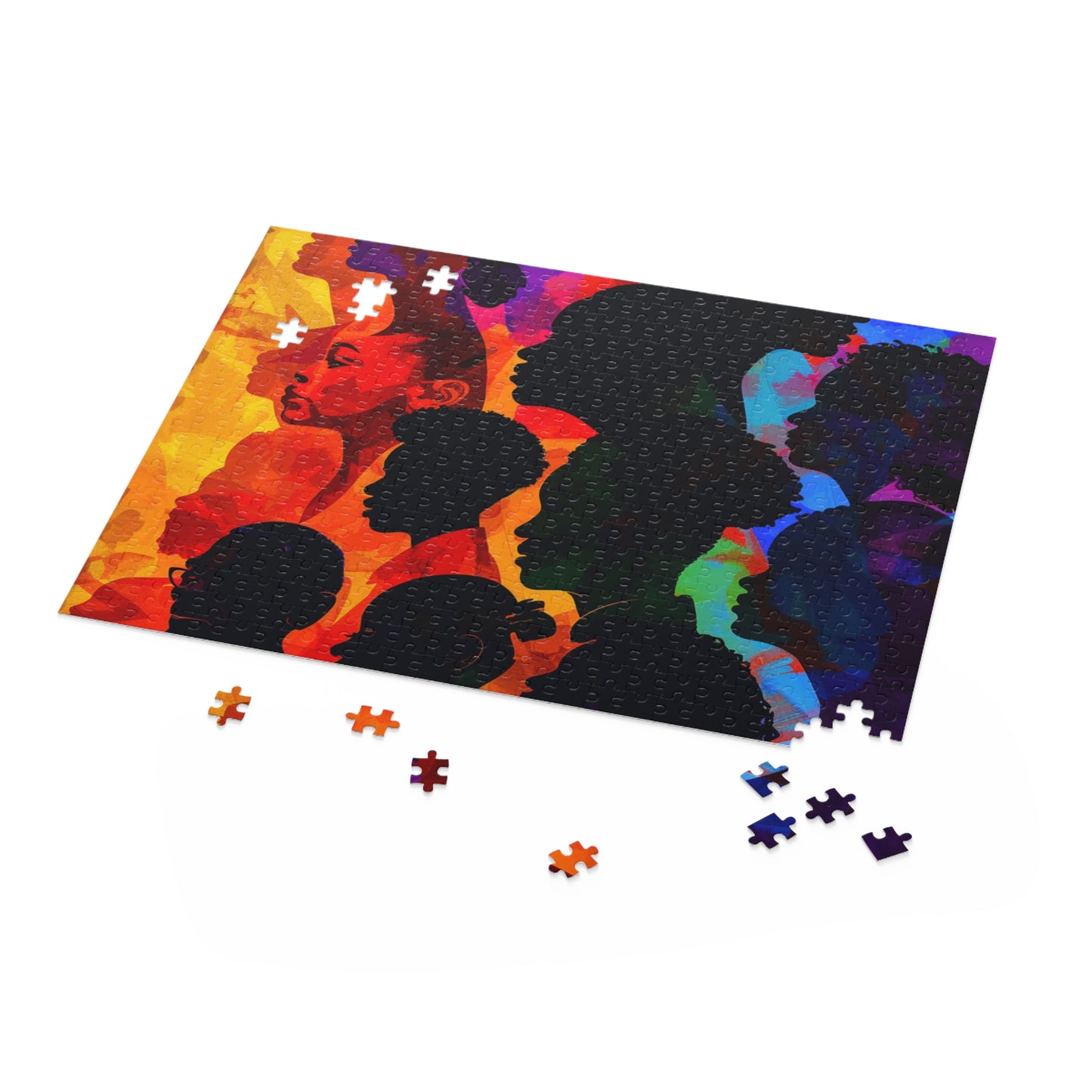 Puzzle - Black Girl Art - Velvet's View - (120, 252, 500-Piece)