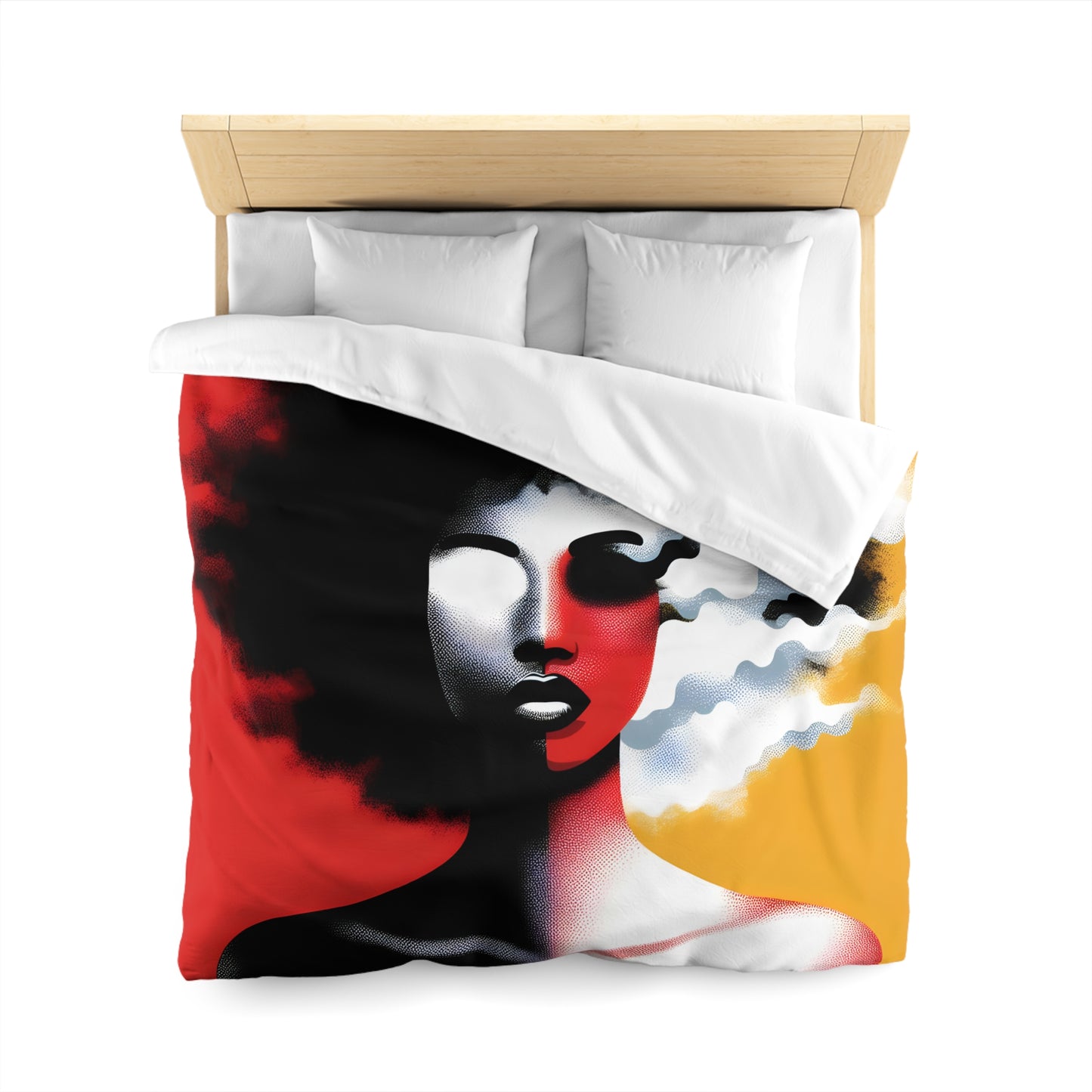 Microfiber Duvet Cover - Velvet's View - Vibrant Visions Collection