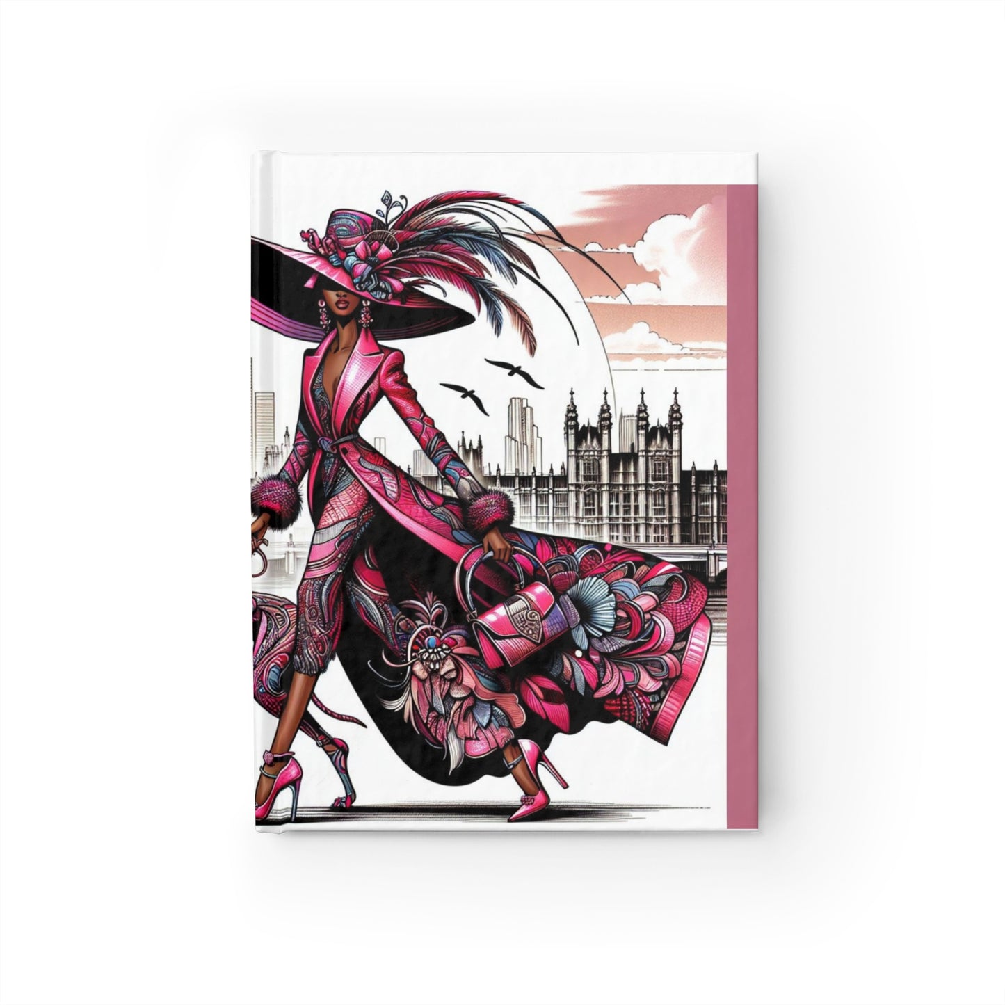 Velvets View - "Elegance on the Thames" Journal - Ruled Line